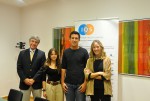 (de izquierda a derecha: Pere Regull, Director General IQS; Sílvia Canals Rovira, alumna becada, Daniel López, alumno becado; Sonia Mulero, Directora Adjunta Fundación Banco Sabadell)